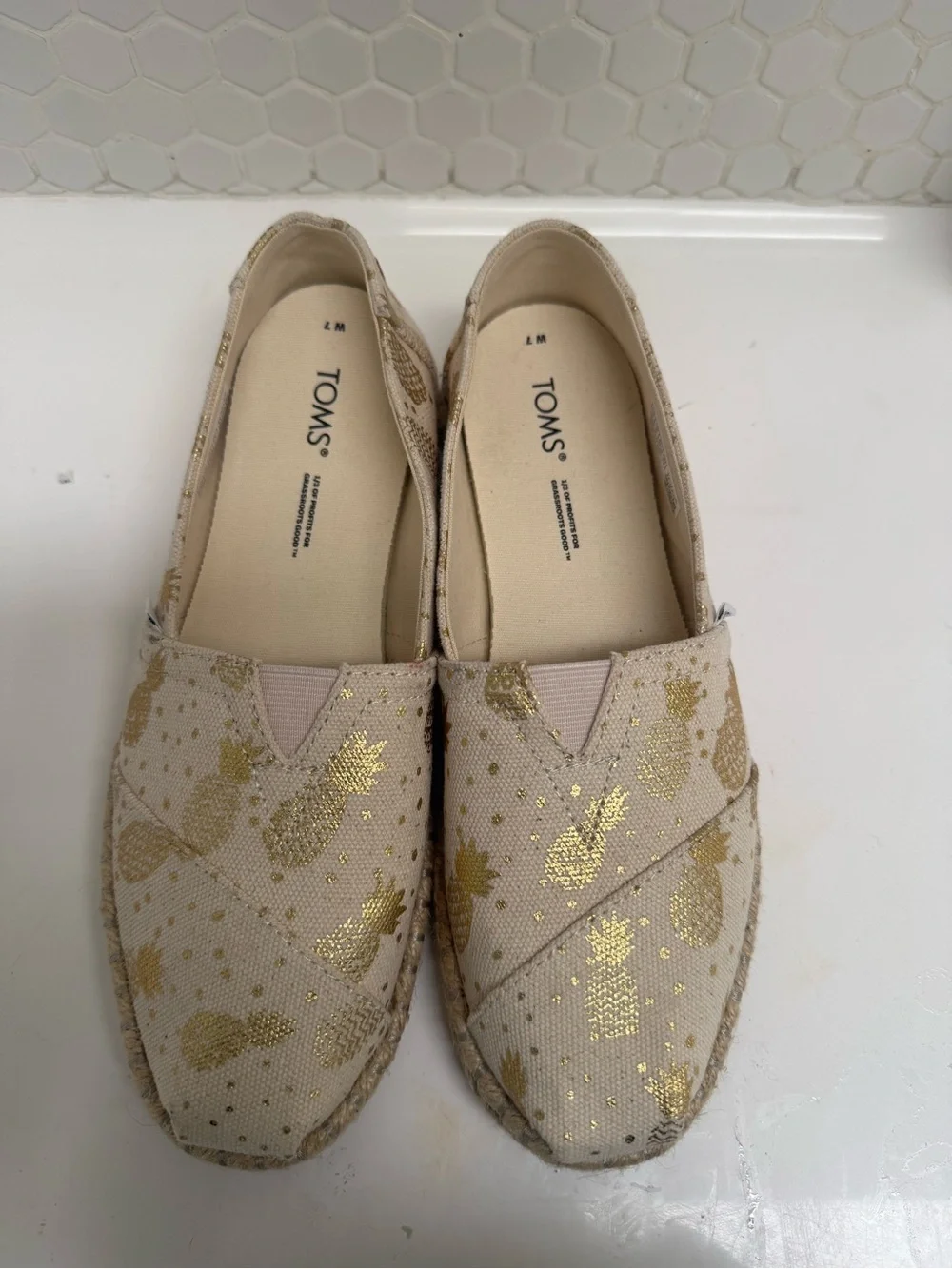 Toms espadrille slip